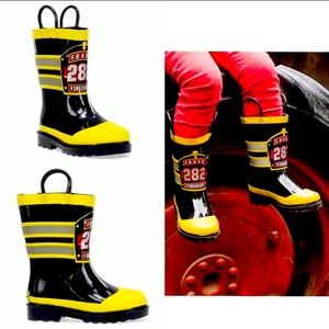 Kids Western Chief Fire & Rescue Rainboots